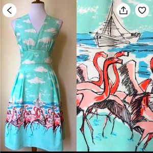 Flamingo dress by Etsy seller glamcloud medium